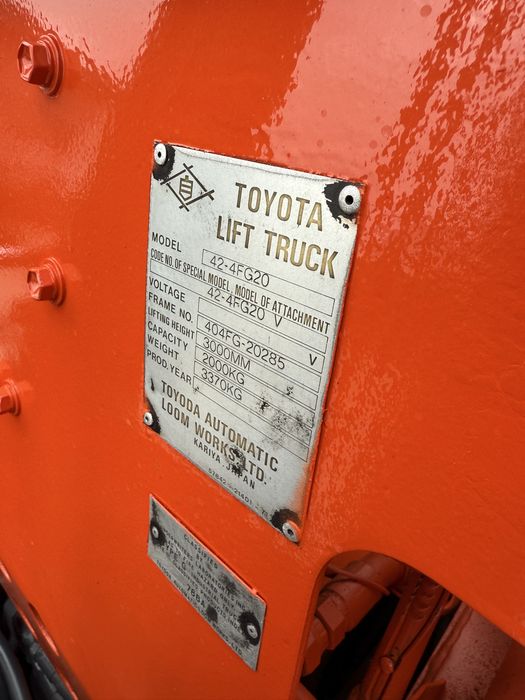 Stivuitor 2,0 Tone Motostivuitor GPL 2000 kg GAZ