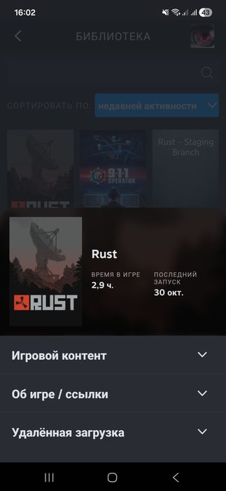 Aкк steam rust+410рублей