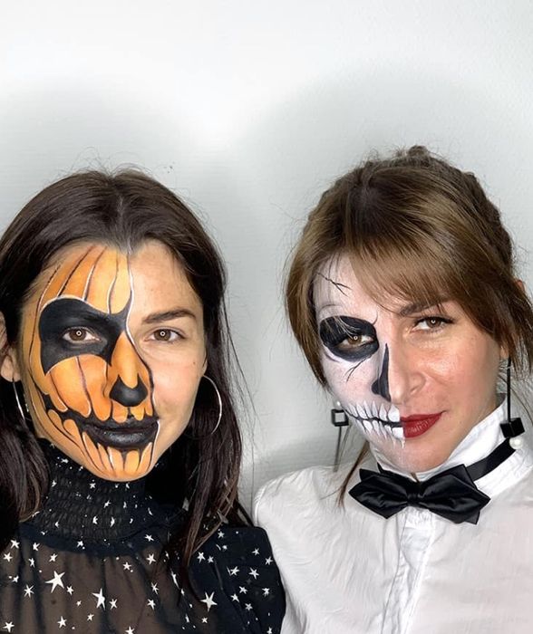 Аквагрим на хэллоуин