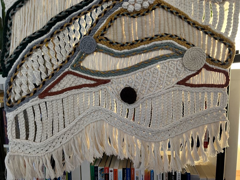 Макраме пано за стена