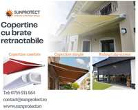 Copertine/Marchize retractabile. Casetate, Simple, Verticale, Zip