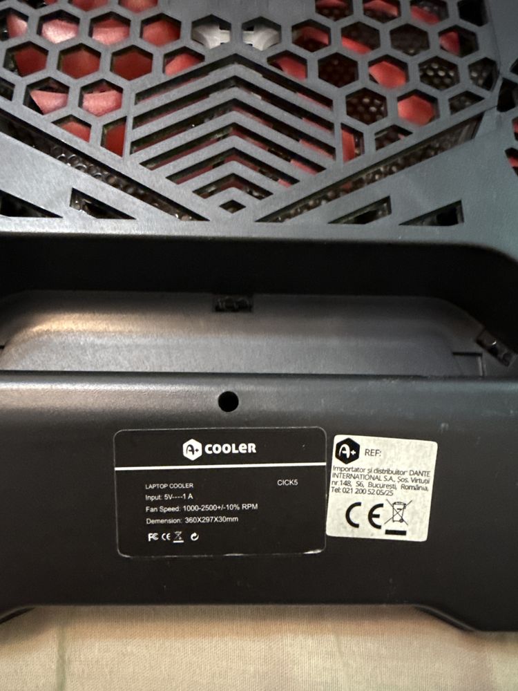 cooler laptop 5 fan uir 1000-2500