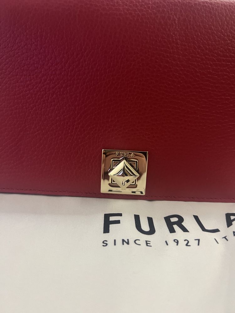 Furla PALOMA Ruby and CILIEGIA.100%ориг.Нови,с етикети,сериен номер