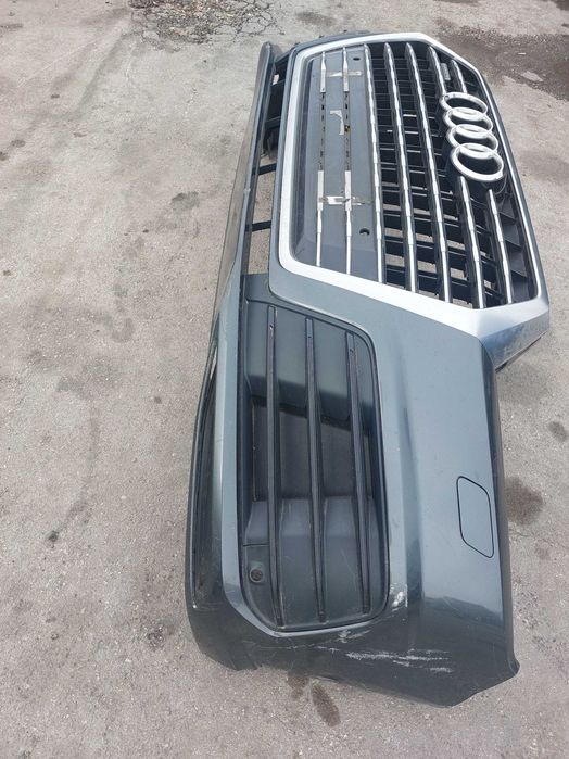 Оборудвана предна броня с решетка за Audi Q7 4M 2015 - 2019