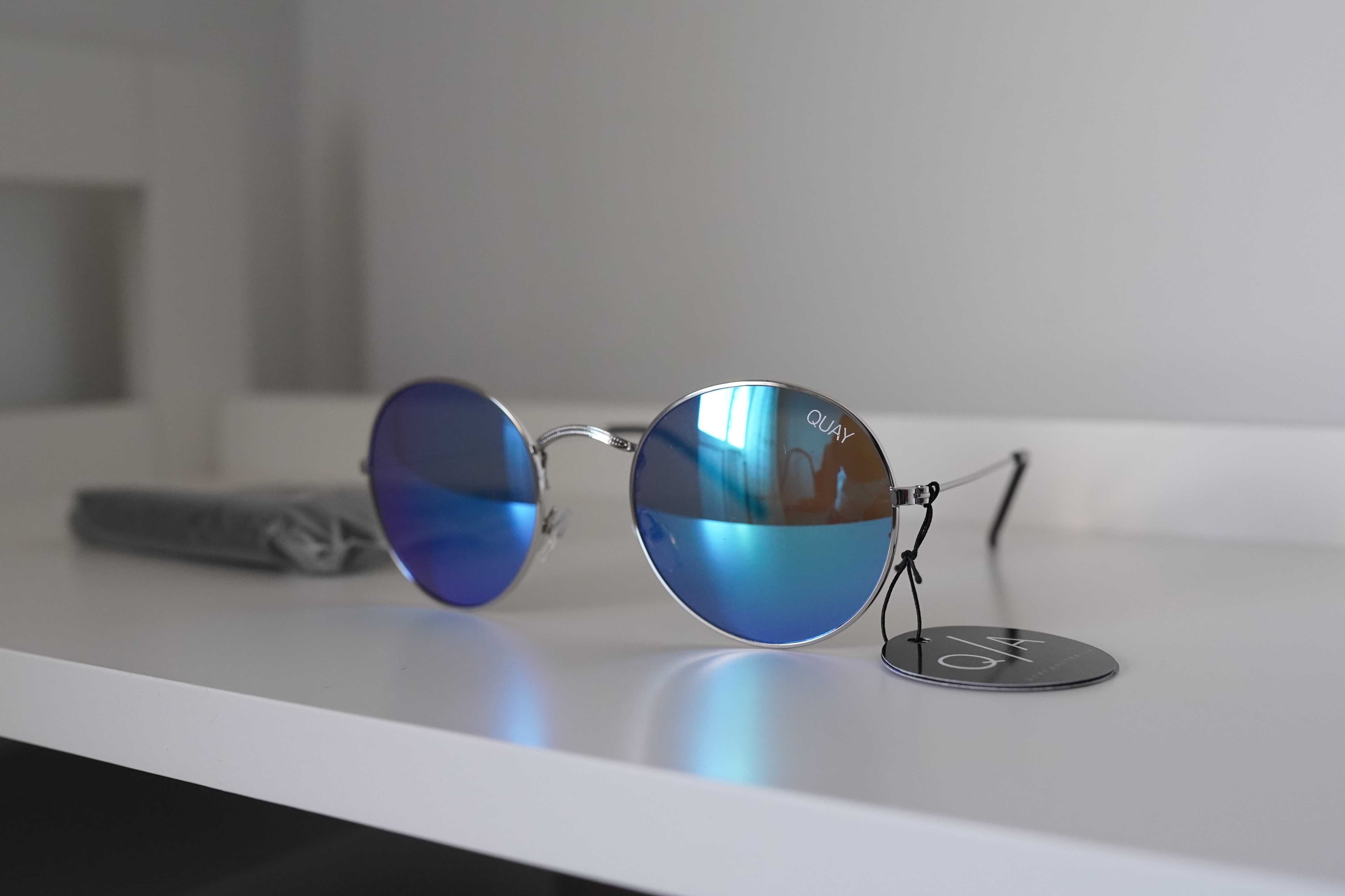 Ochelari de soare QUAY Australia - Mod Star Silver Blue