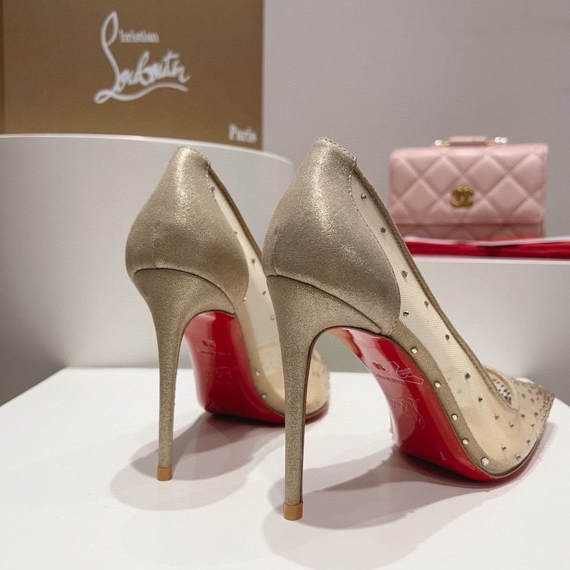 Pantofi Louboutin Follies Strass