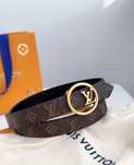 Louis Vuitton Circle 20mm Reversible Belt