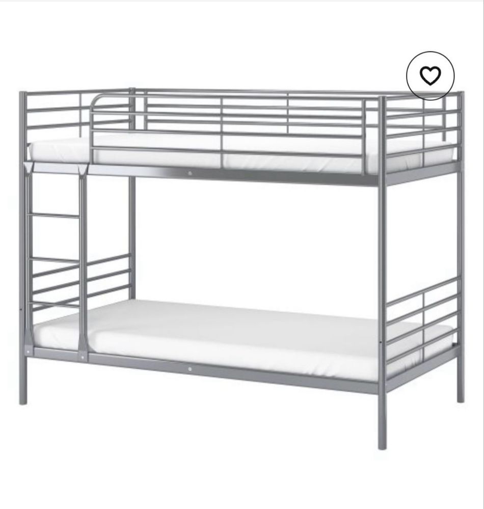 Двуетажно легло Икеа Ikea с матрак