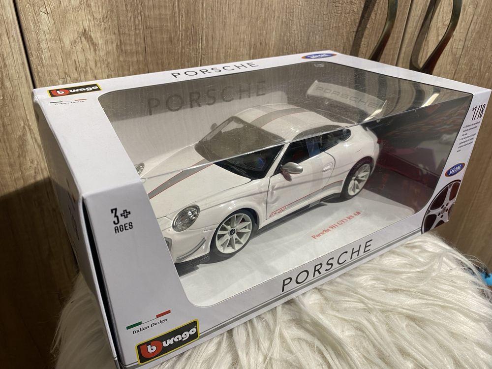 Bburago PORSCHE 911 GT3 RS machetă auto scara 1:18 metal