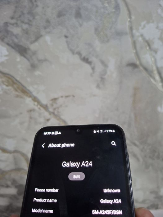 Samsung A24 6ram 128 rom birinchi qolman narxi taqgani shu