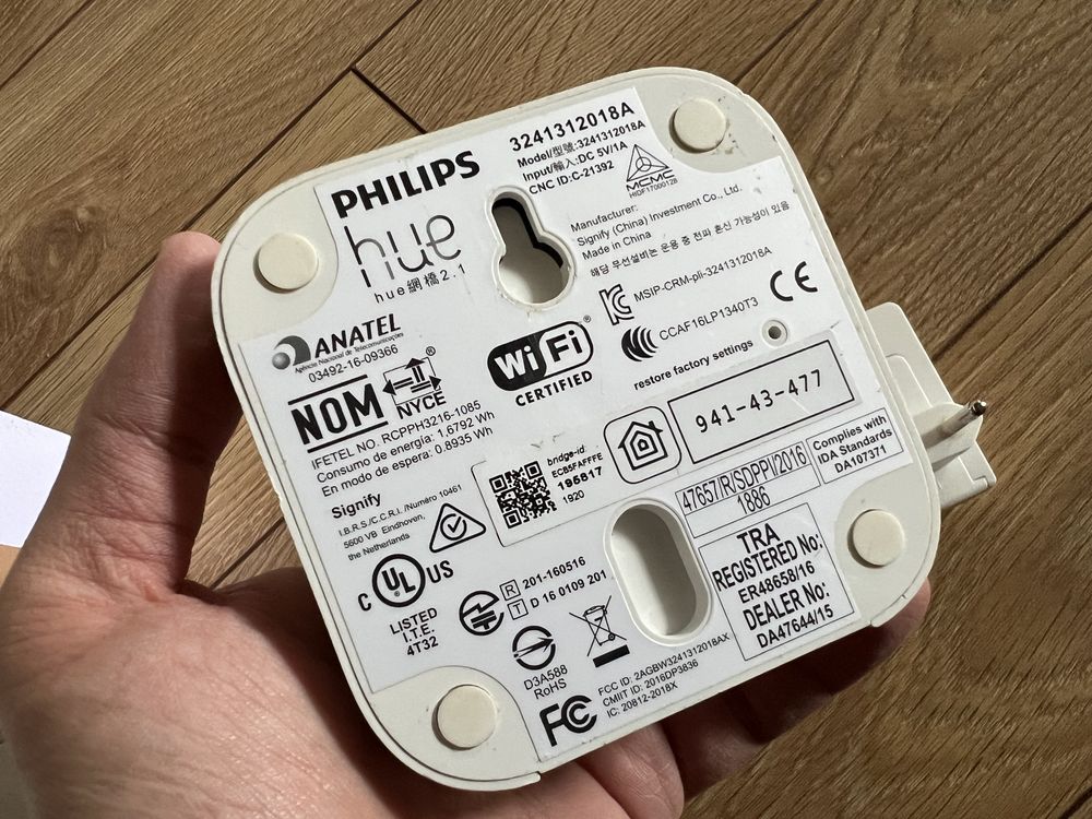 Philips hue bridge бридж на Филипс версия 2
