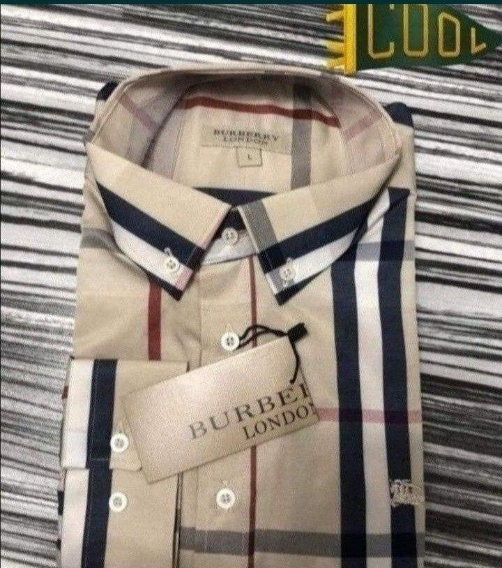 Camasi Burbbery bumbac,logo brodat,marimi S,M,L,XL,XXL