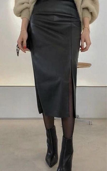 Продам кожаная юбка. Цена 8тыс