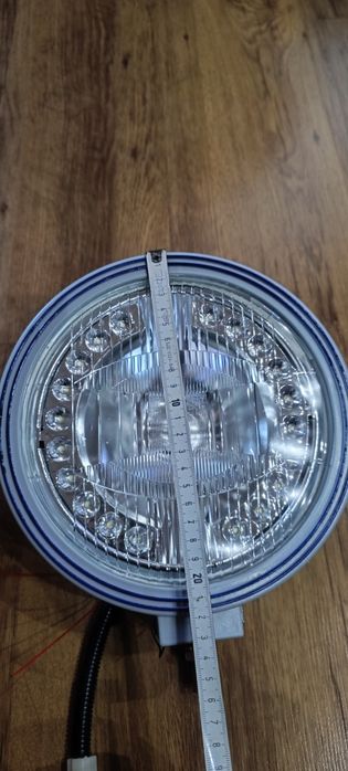 Халогени 23см LED angel eyes + H1