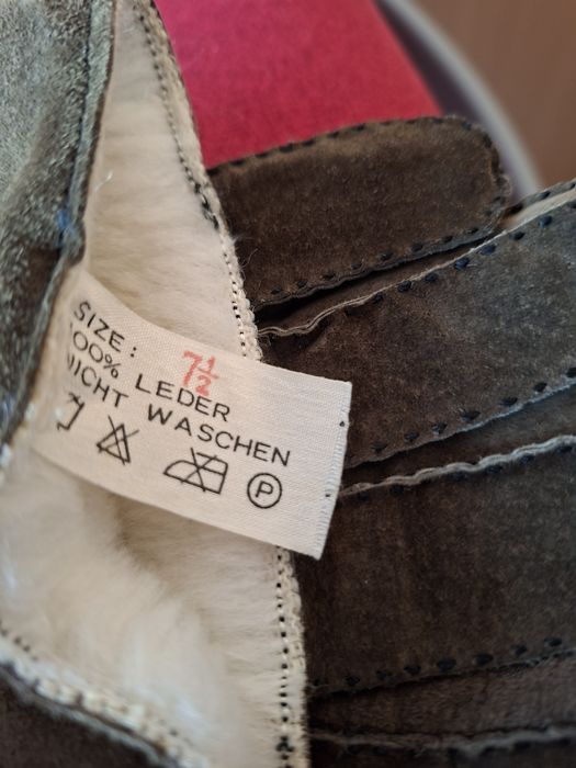 Manusi piele cu blanita