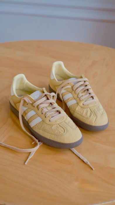 adidas Samba OG "Reflective Nylon Oat"