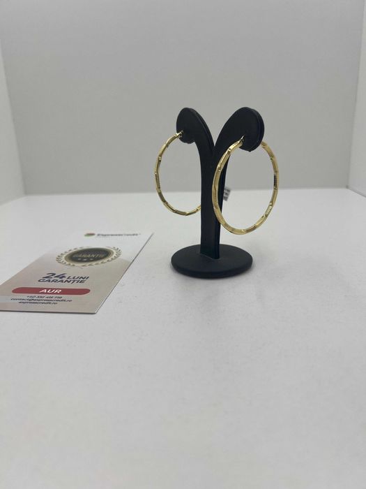 Cercei Aur 18k 4.61g (Ag25 Belvedere B.40611.15) Garantie 2 ani!