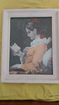 Картина "Момичето с книгата"