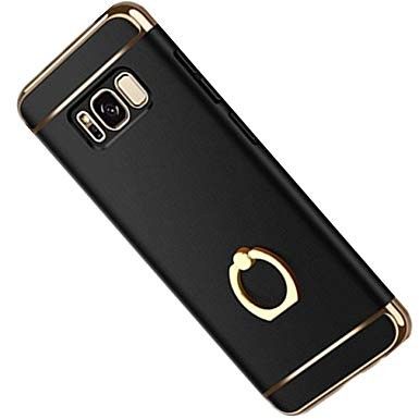 Husa Samsung Galaxy S8, Elegance Luxury 3in1 Ring Negru