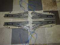 Macaz trenulet electric Marklin ho M Track 5202 / 5221  /set 4 bucati.
