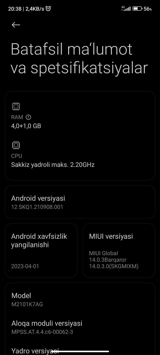 Redmi note 10 aybi yoq ideal