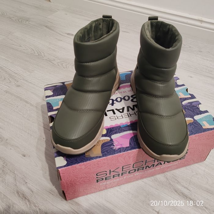 Ghete damă skechers On the Go Stellar Everest waterproof, mărime 40