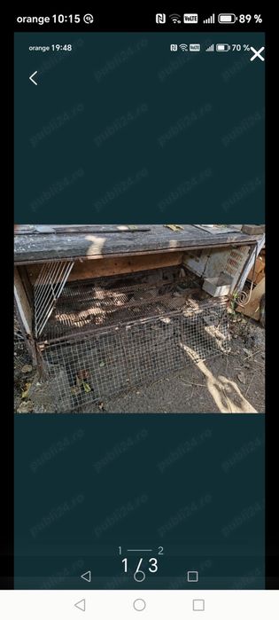 Cușcă pentru iepuri