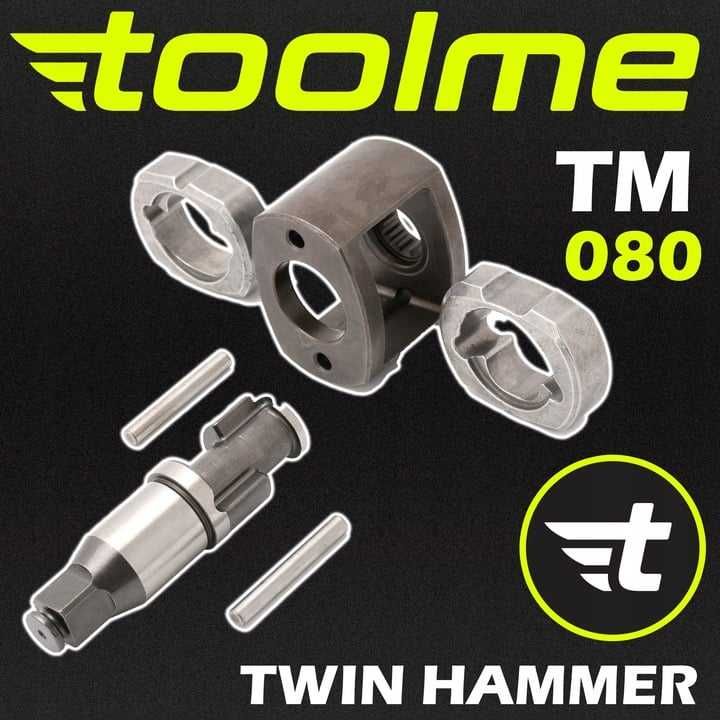 Pistol cheie pneumatica impact 1850Nm ½ (TM080)