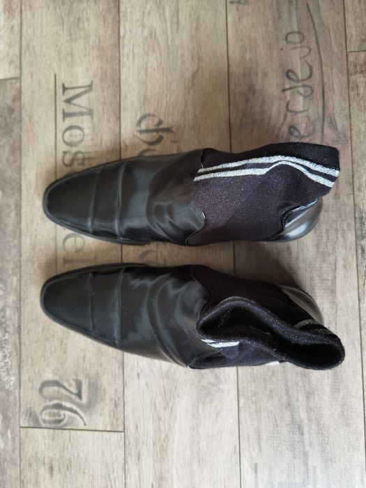 Дамски лачени обувки тип чорап отгоре 41 номер марка Zarabasic