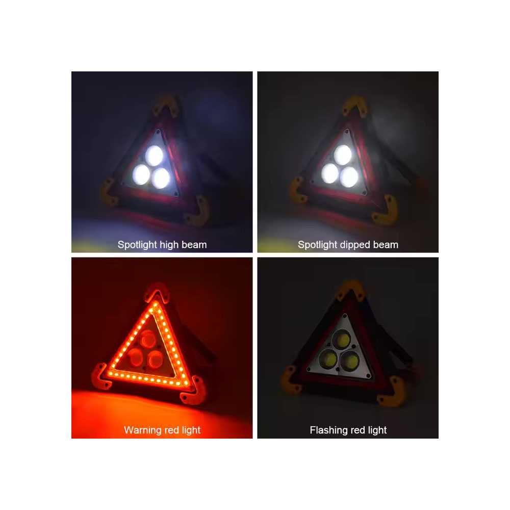 Авариен светещ LED триъгълник - 25см