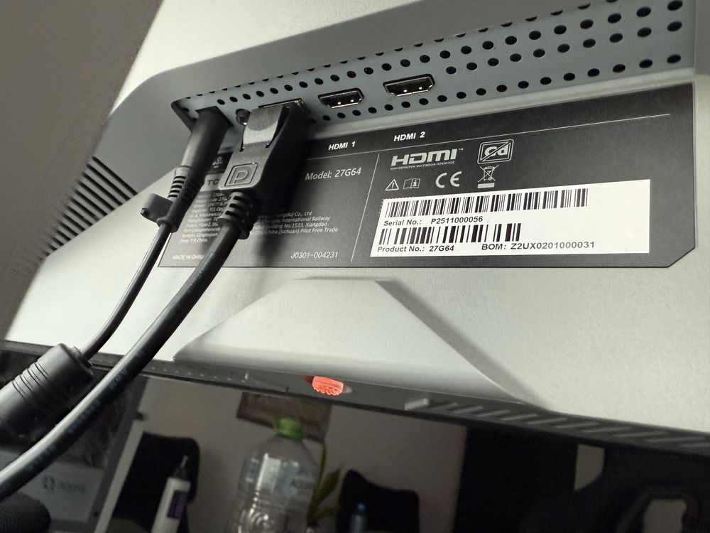 Monitor Gaming QD Mini Led TCL 27G64 180hz qhd