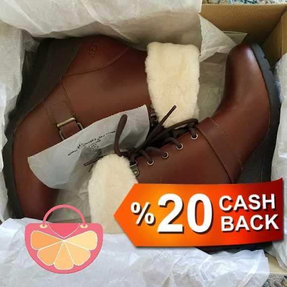 UGG AUSTRALIA № 37/38 – Дамски водоустойчиви боти ест кожа нови кутия