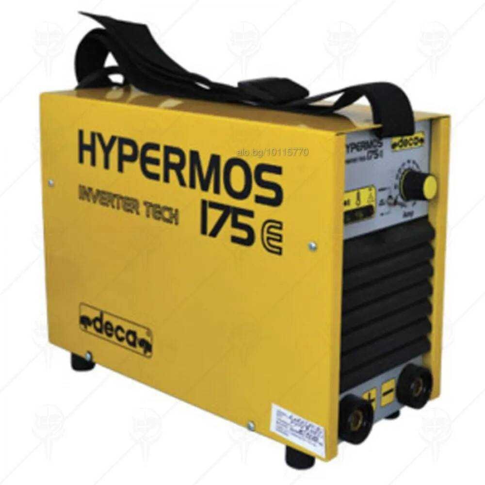 Професионален ЕЛЕКТРОЖЕН 4.0 kW 175E DECA 2 години гаранция