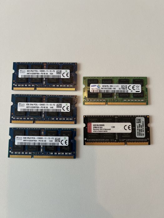 Memorii RAM Laptop DDR3L 8GB