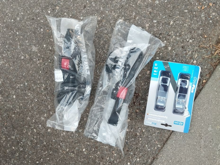 Suport 2 biciclete rabatabil complet accesorii noi