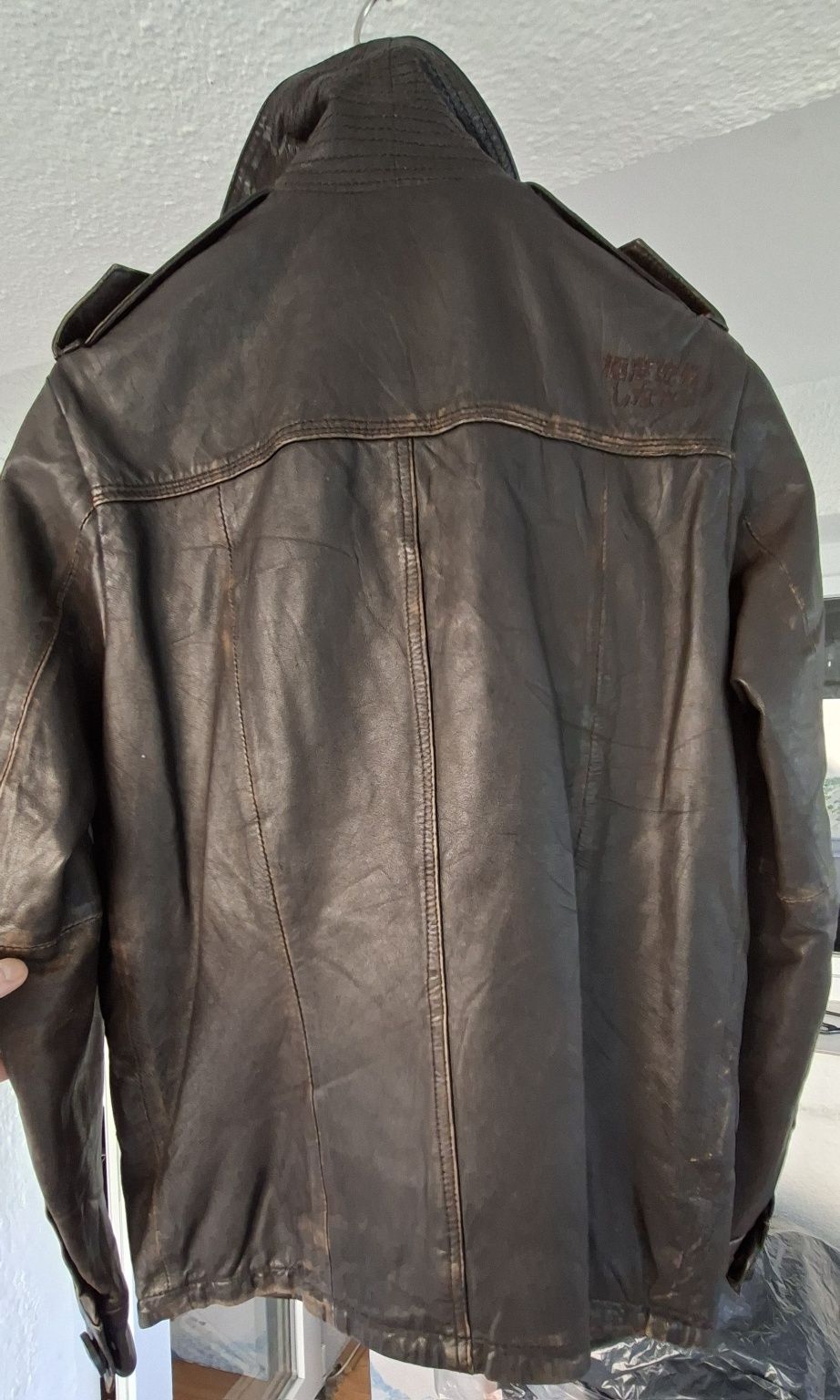 Geaca piele barbateasca Superdry