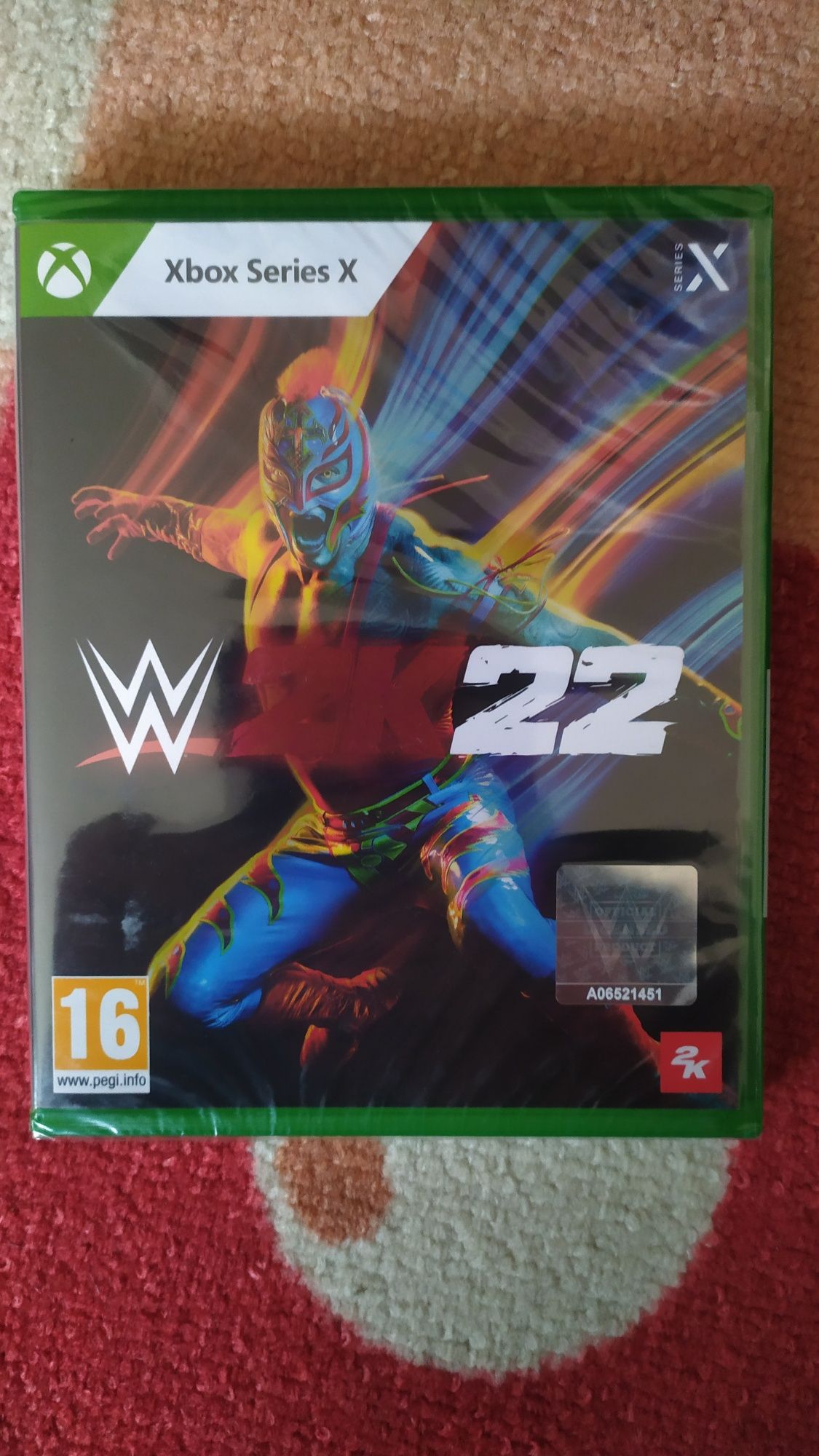 WWE 2K22 фабрично запечатана Xbox series X