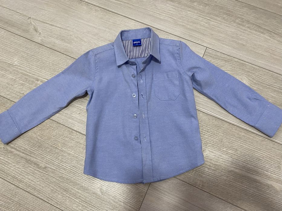 Фирменная рубашка на мальчика, размер 98