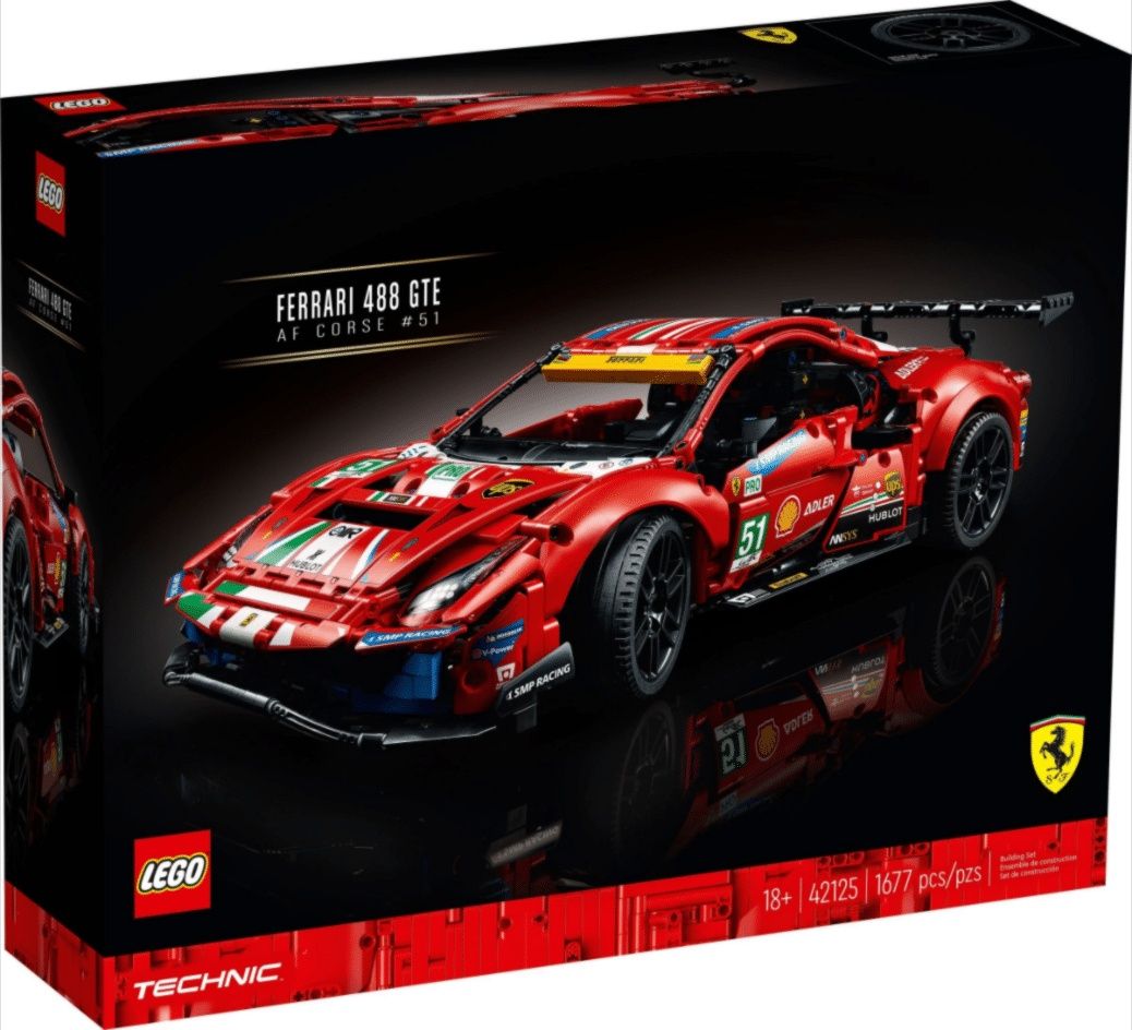 LEGO Technic 42125 - Ferrari 488 GTE “AF Corse #51”