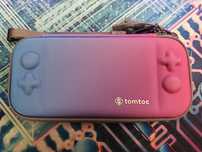 Carcasa slim tomtoc pentru consola Switch Lite, gradient albastru mov