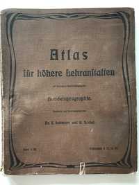 Атлас на света, география на търговията, 1907 г., Германия (за ВУЗ)