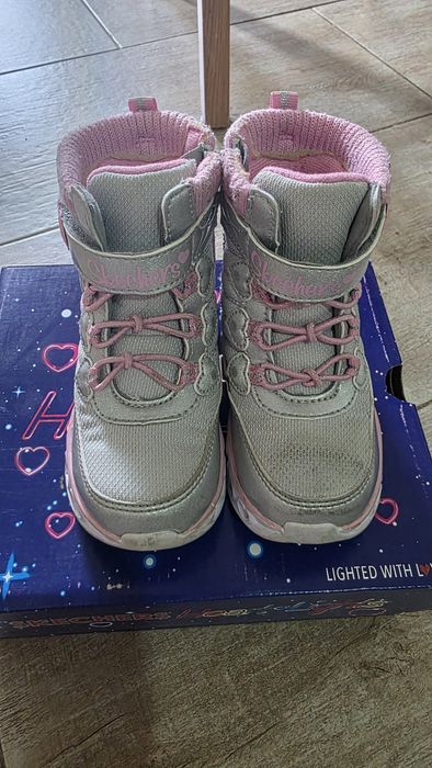 Ghete fetițe de Toamna-Iarnă Skechers