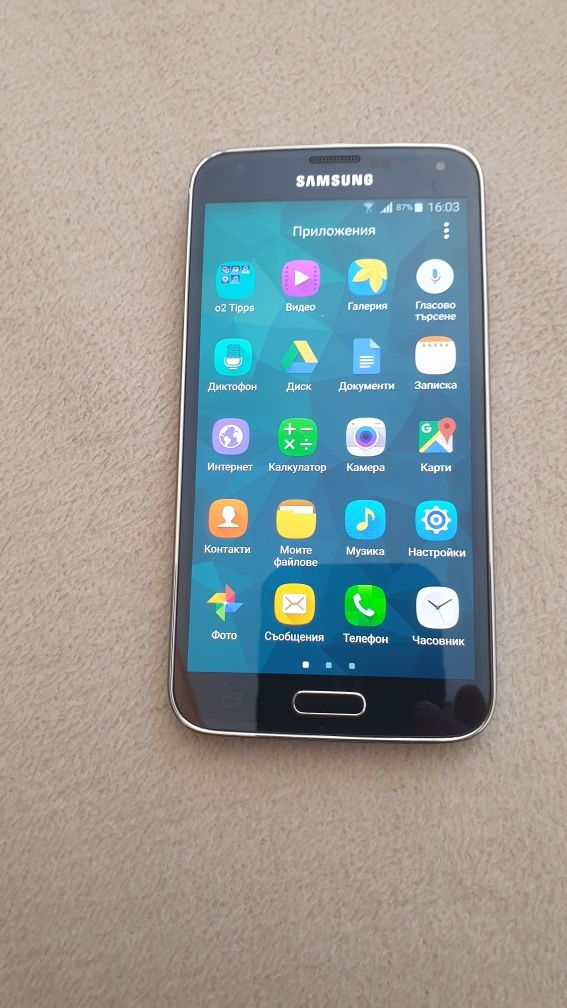 НОВА ЦЕНА!Samsung Galaxy S5 (SM-G900) 16GB, черен цвят