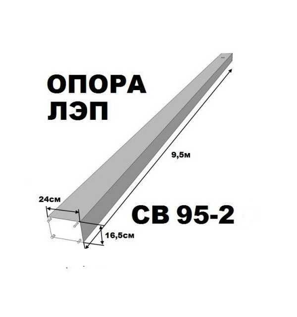 Стойка (опора) СВ95-2