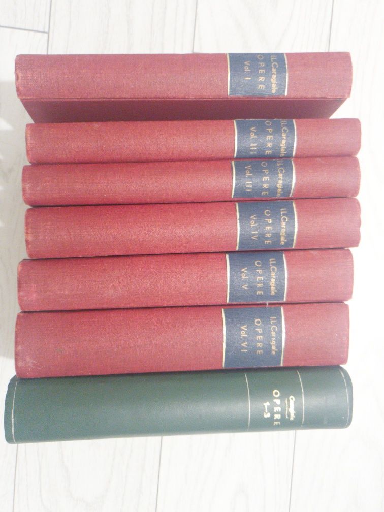 Colectia Caragiale Opere, Completa, 7 vol,Cioculescu,Zarifopol