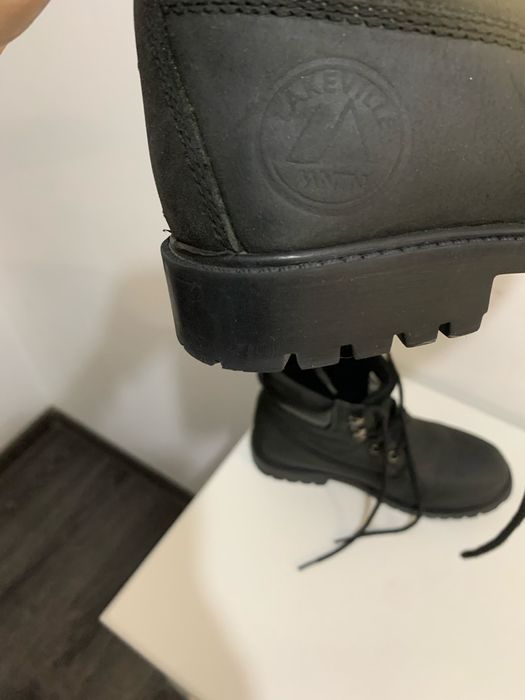 Детски ботуши от естествена кожа