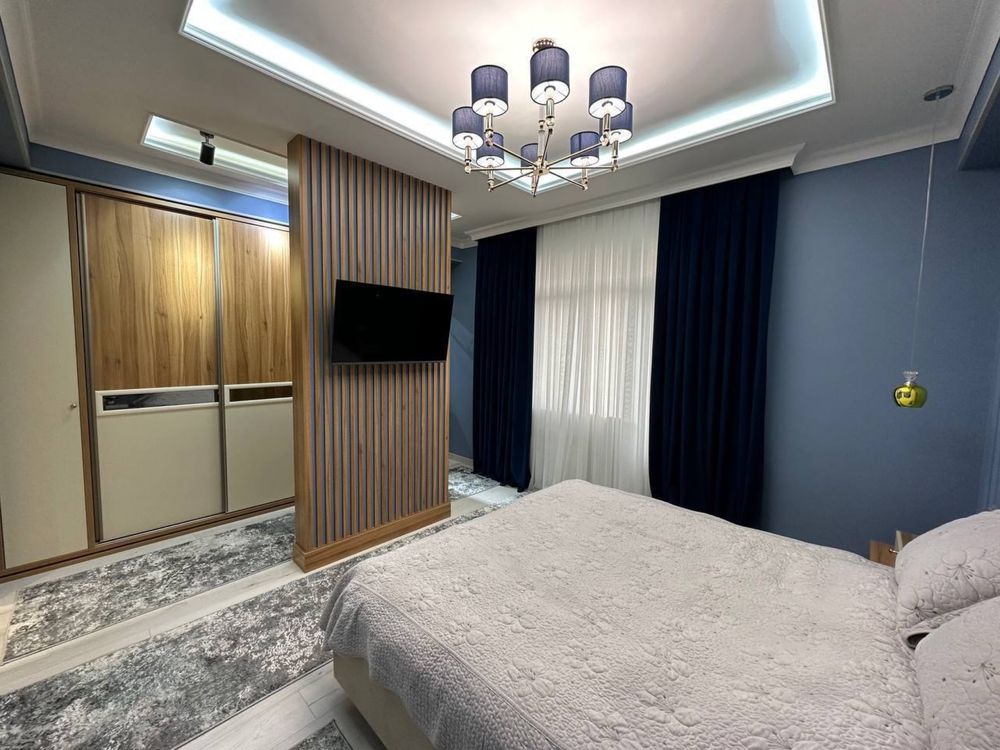 3-комнатная квартира в Новостройке ЖК “Bobur Elite”, 110м2. Авторская