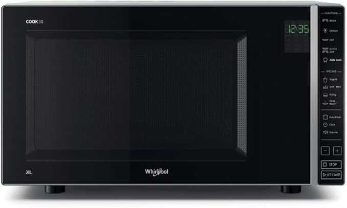 Микровълнова фурна с грил Whirlpool 30L (MWP 303 SB) 1400W