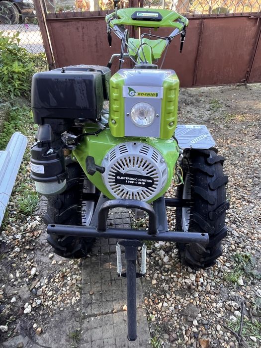 Мотоблок с ремарке