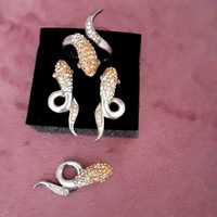 Set argint 925 swarovski